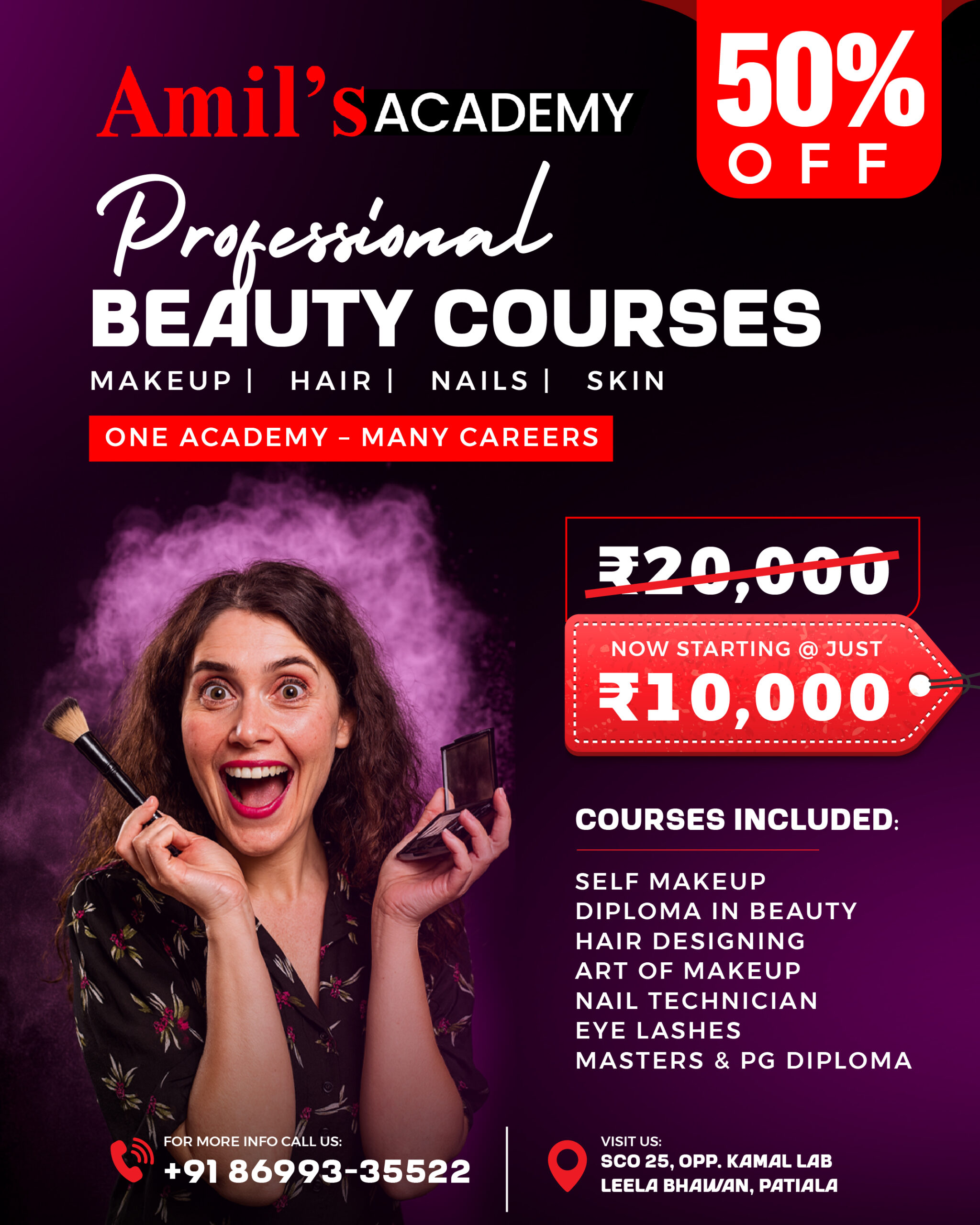 Amils Academy Beauty Couse Offer-01